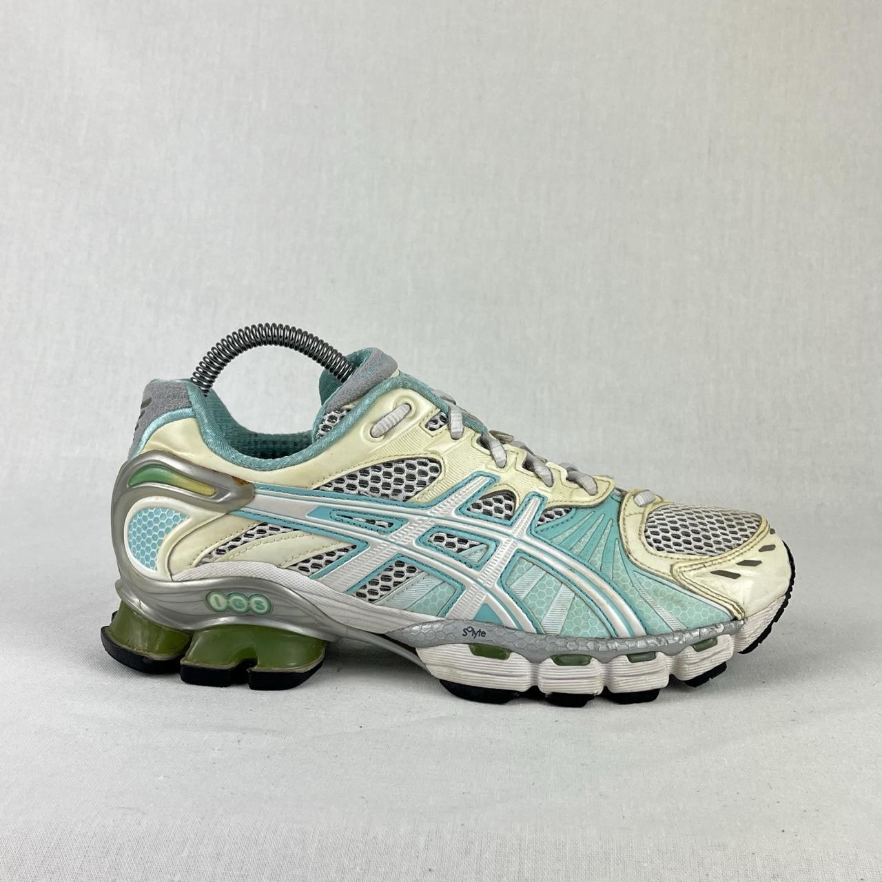 Asics Gel-Kinsei 3 white/cream/turquoise