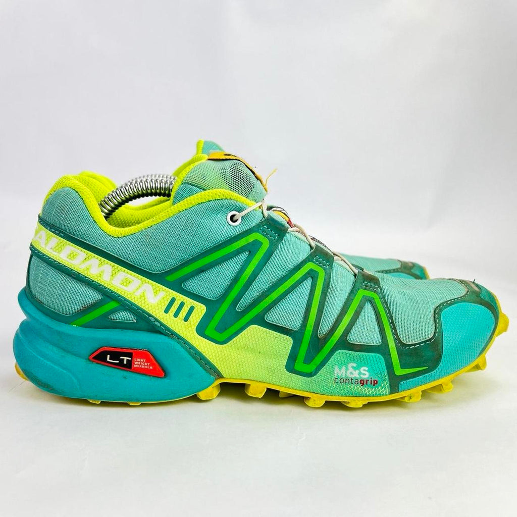 Salomon Speedcross 3 teal/yellow
