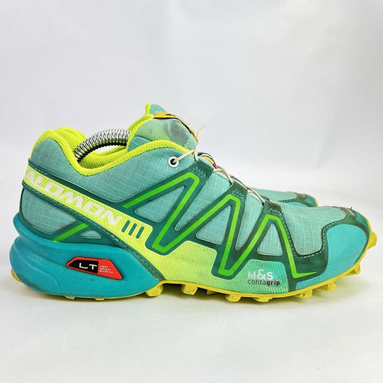 Salomon Speedcross 3 teal/yellow