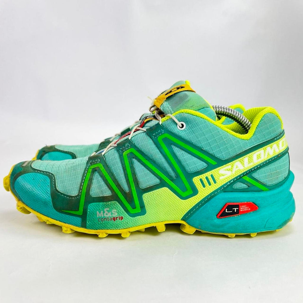 Salomon Speedcross 3 teal/yellow