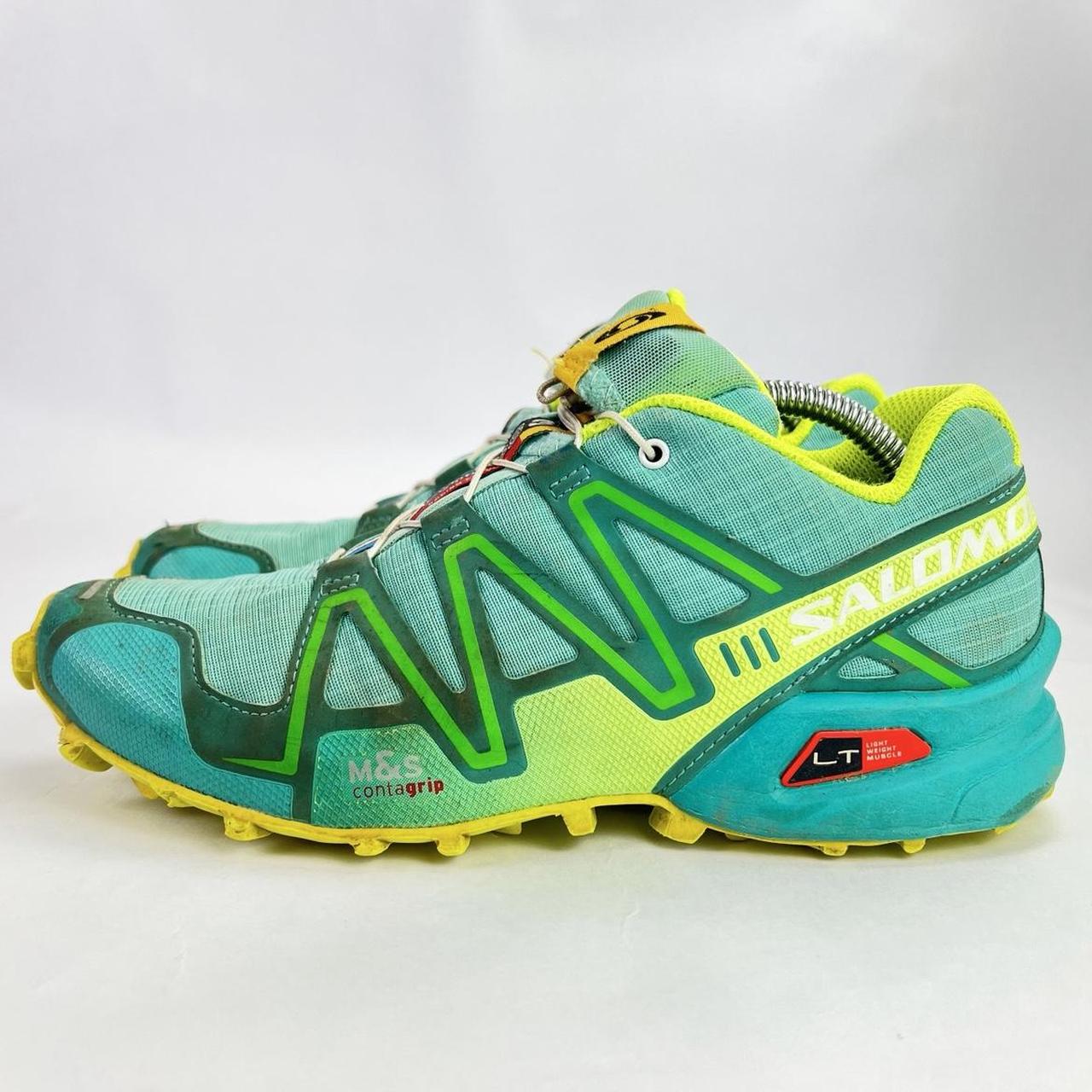 Salomon Speedcross 3 teal/yellow