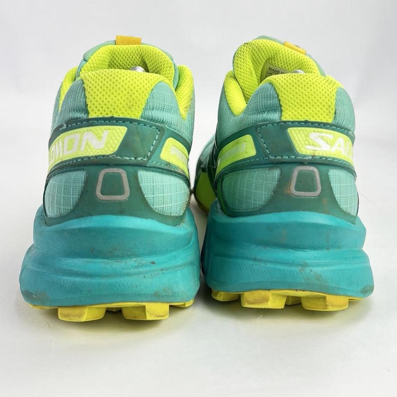 Salomon Speedcross 3 teal/yellow
