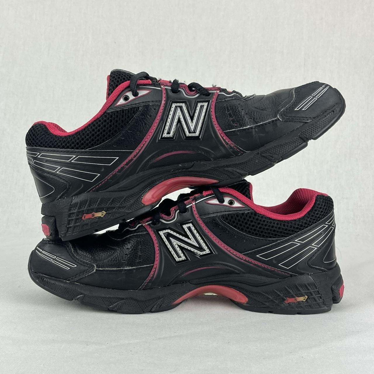 New Balance 760 black/pink leather