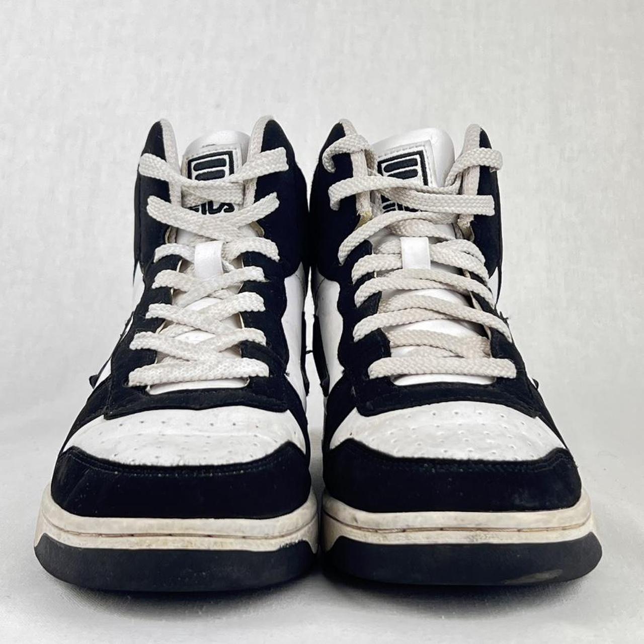 Fila Hightop trainers black/white