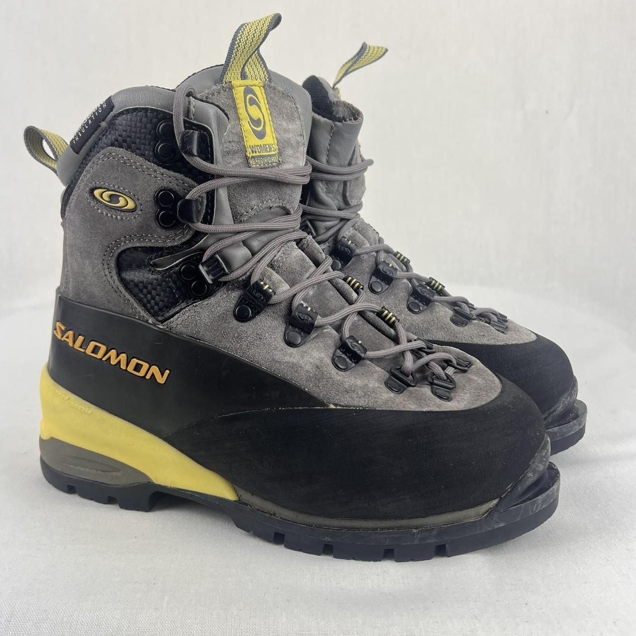 Salomon Hiking Snowboots Thinsulate grey/black/yellow