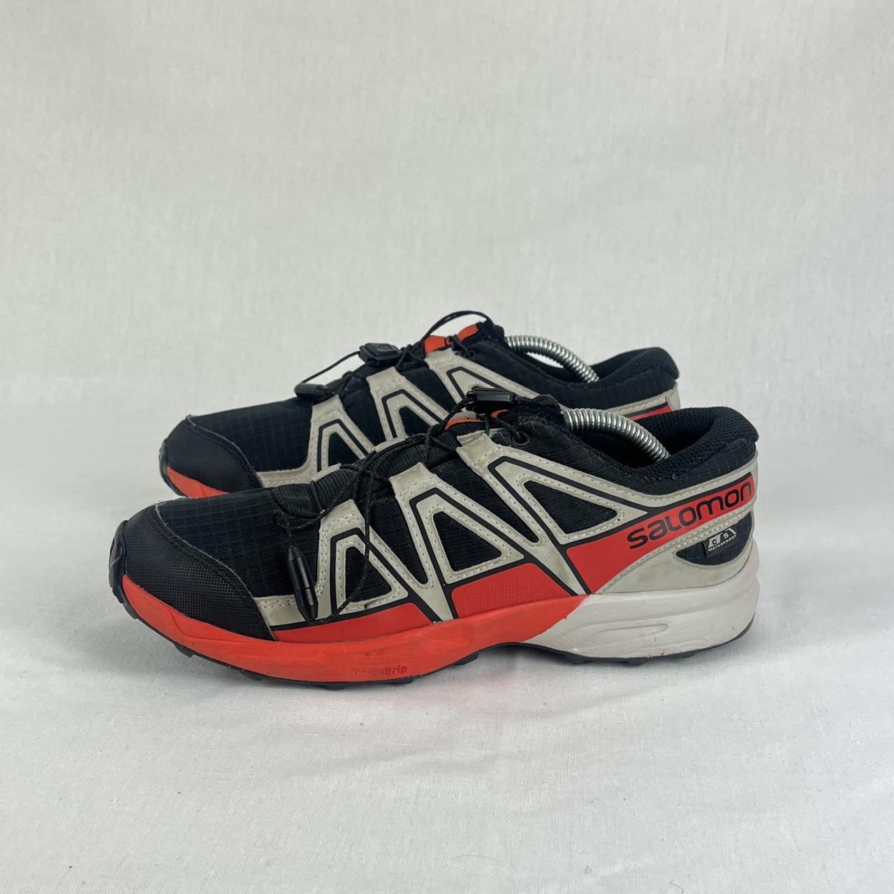 Salomon Speedcross waterproof black/red/grey