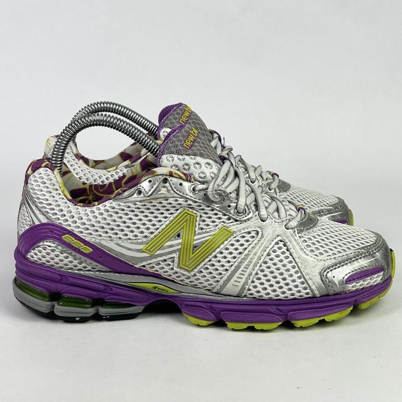 New Balance 880 white/purple/green UK 5.5