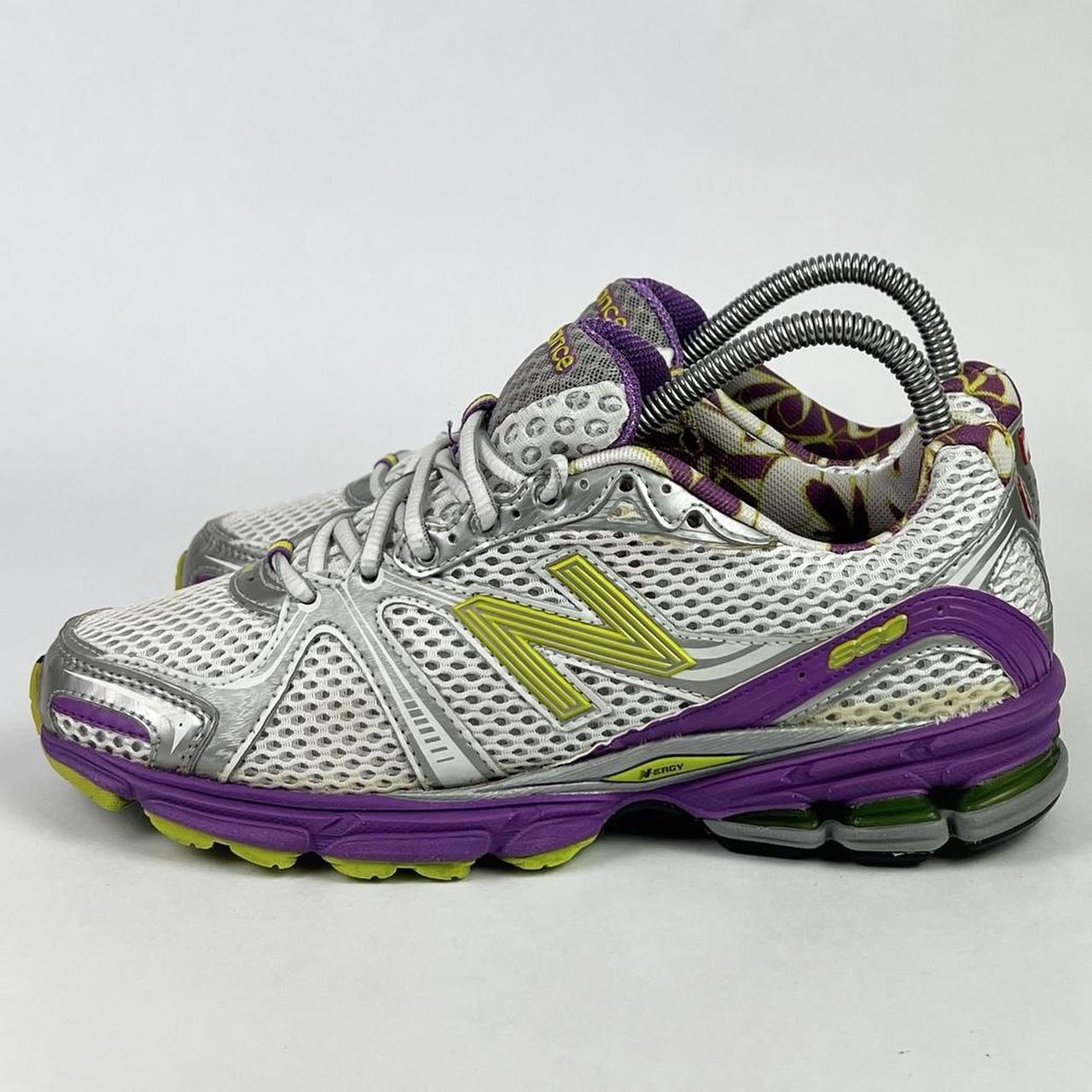 New Balance 880 white/purple/green UK 5.5
