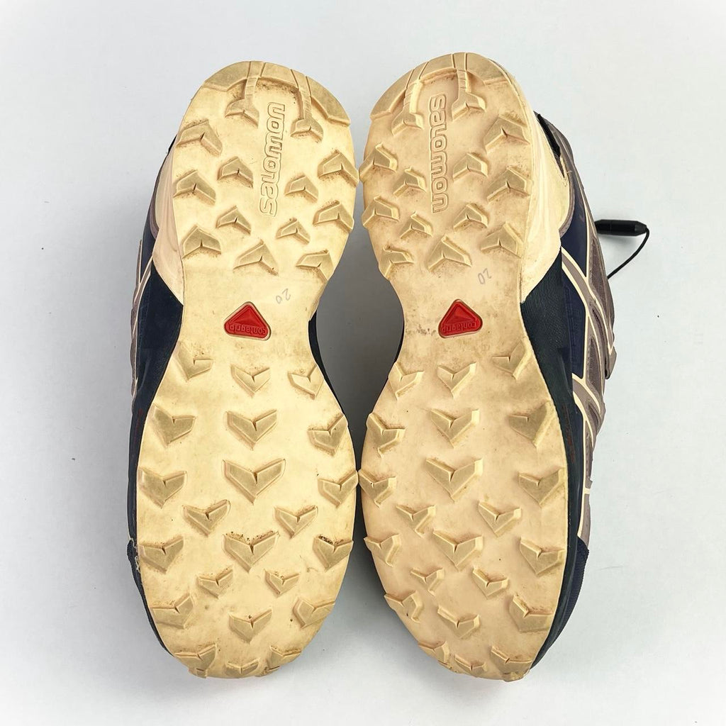 Salomon Speedcross waterproof brown/yellow/blue