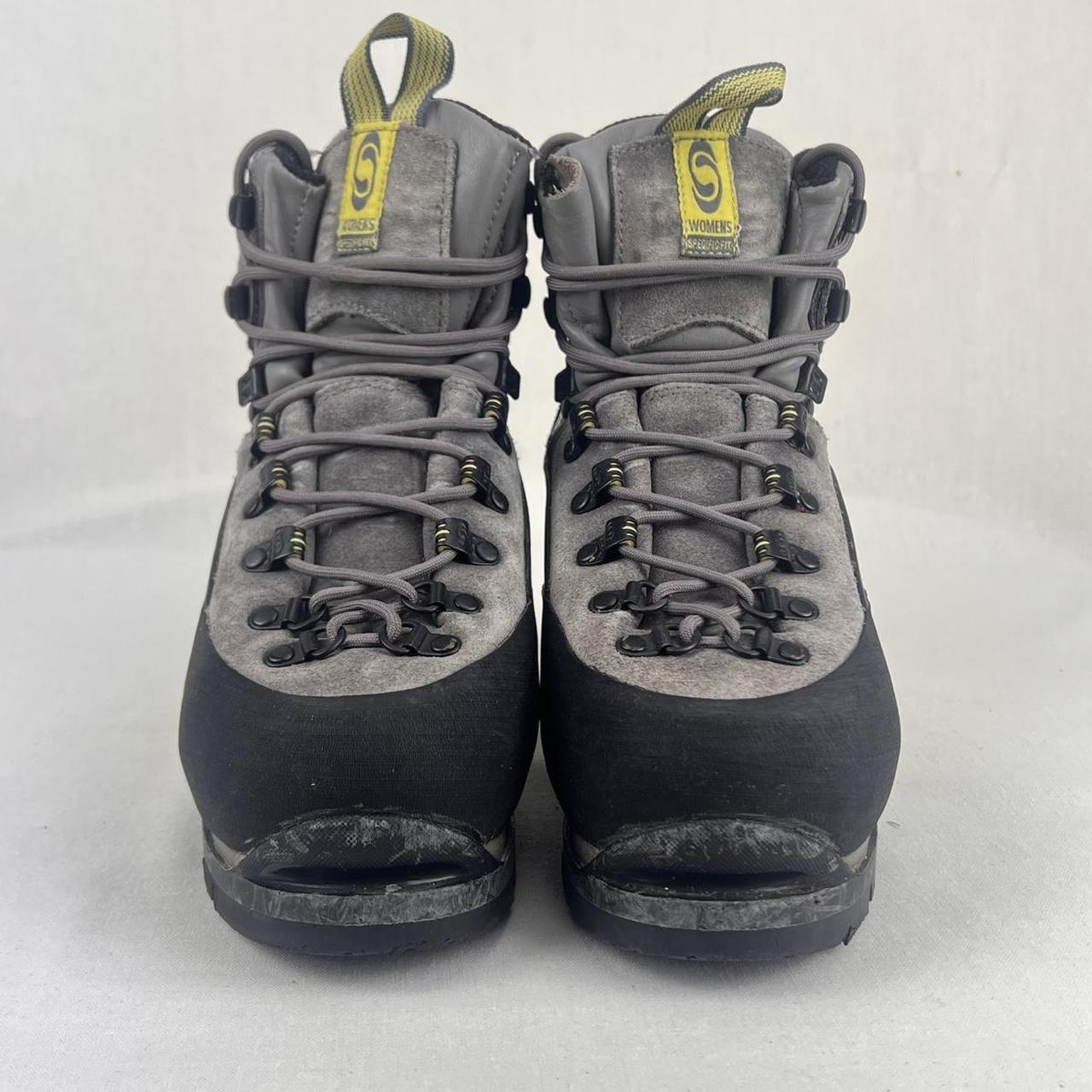 Salomon Hiking Snowboots Thinsulate grey/black/yellow