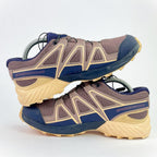Salomon Speedcross waterproof brown/yellow/blue