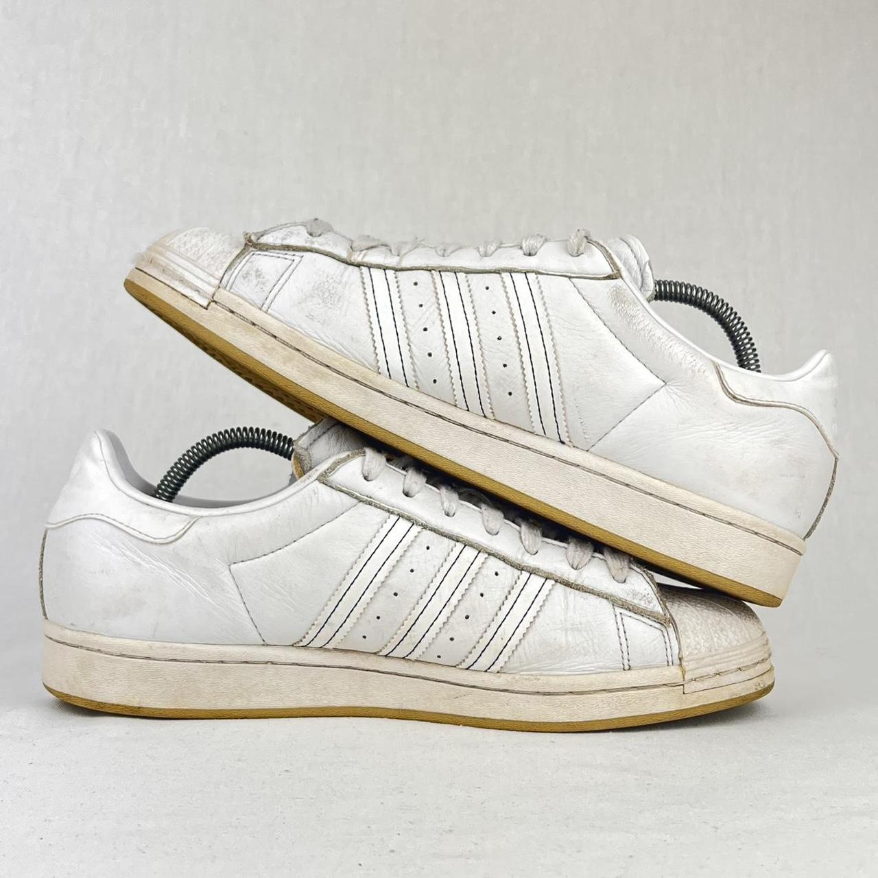 Adidas Superstar Premium white leather/gum