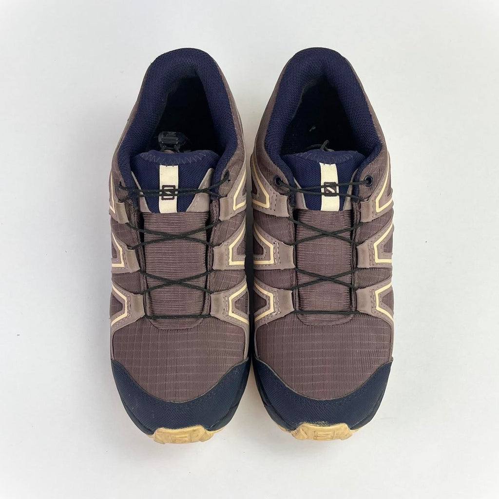 Salomon Speedcross waterproof brown/yellow/blue