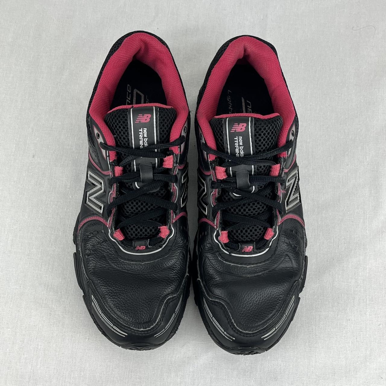 New Balance 760 black/pink leather