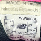 New Balance 850 grey/pink