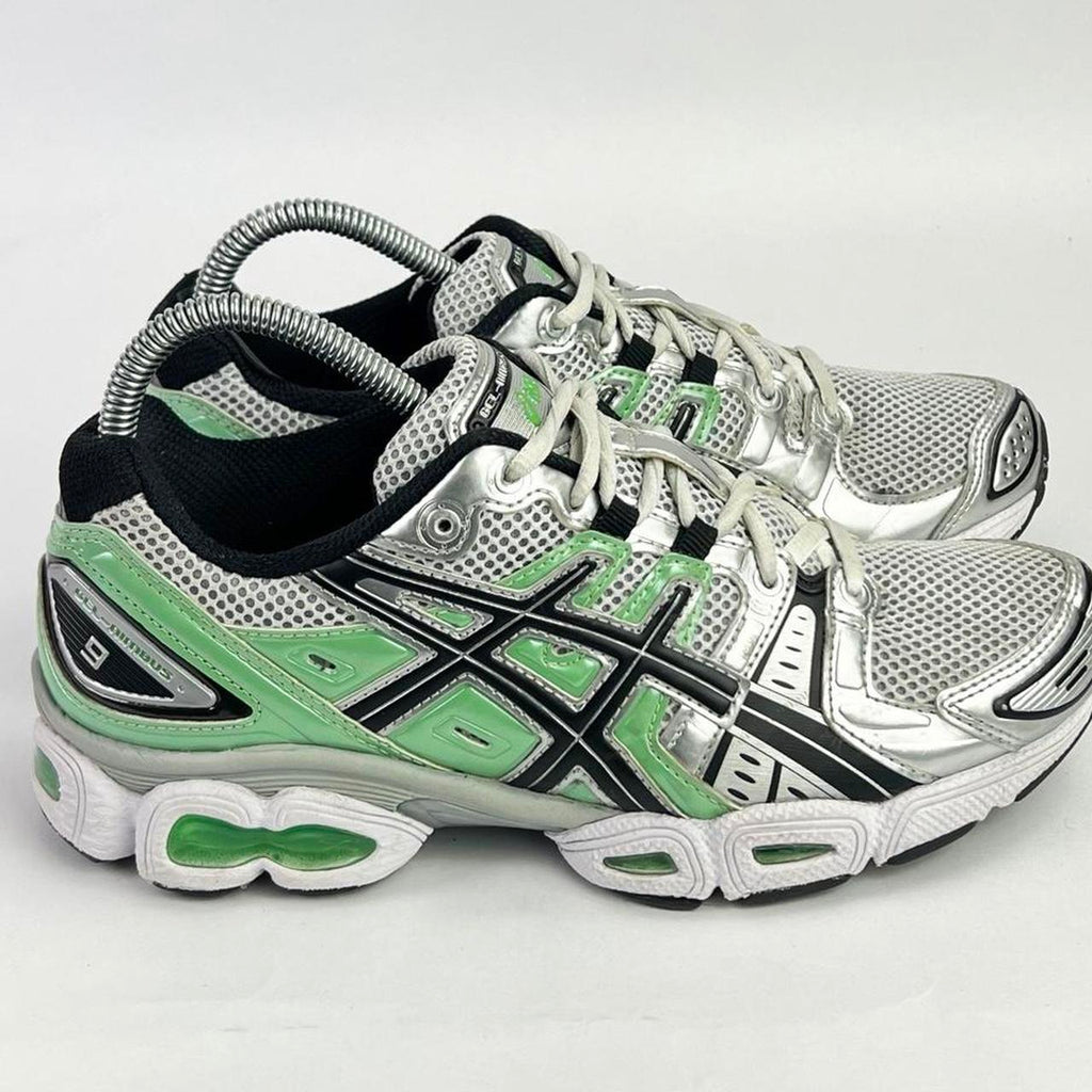 Asics Gel-Nimbus 9 white/green