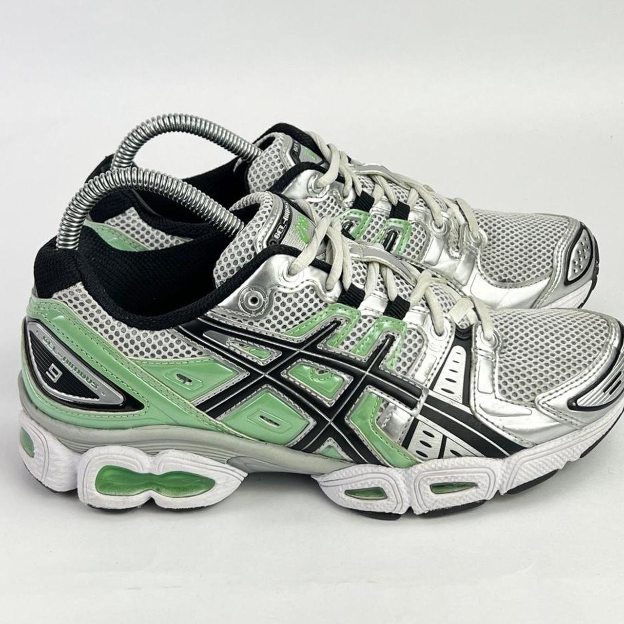 Asics Gel-Nimbus 9 white/green