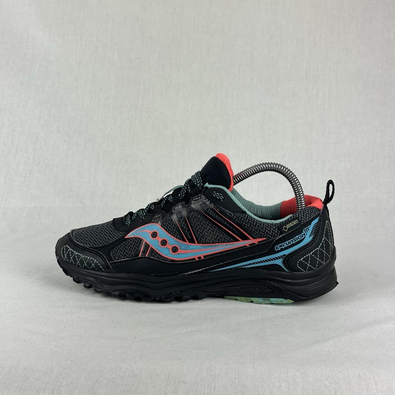 Saucony Grid Excursion TR10 GTX black/coral/blue