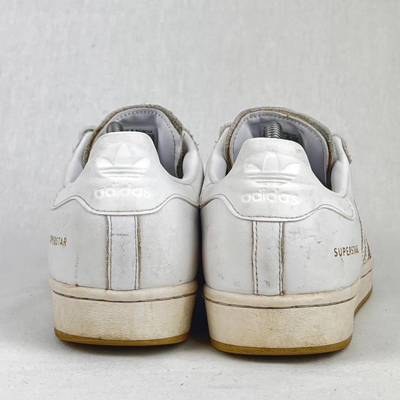 Adidas Superstar Premium white leather/gum