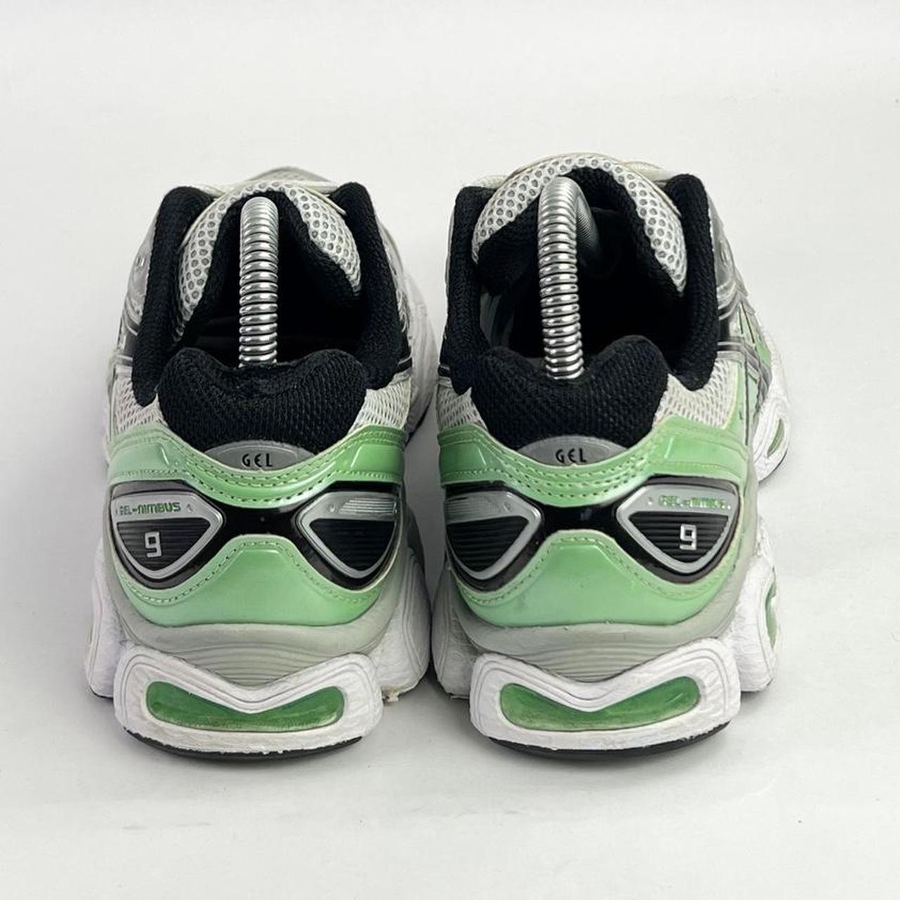 Asics Gel-Nimbus 9 white/green