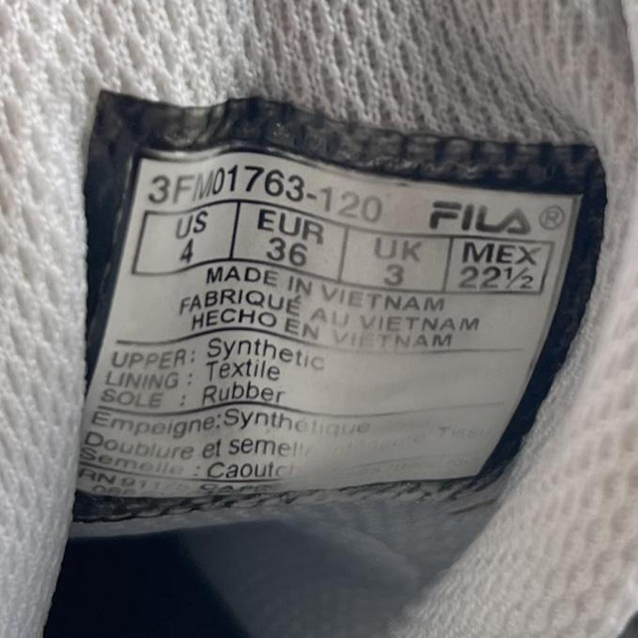 Fila Hightop trainers black/white