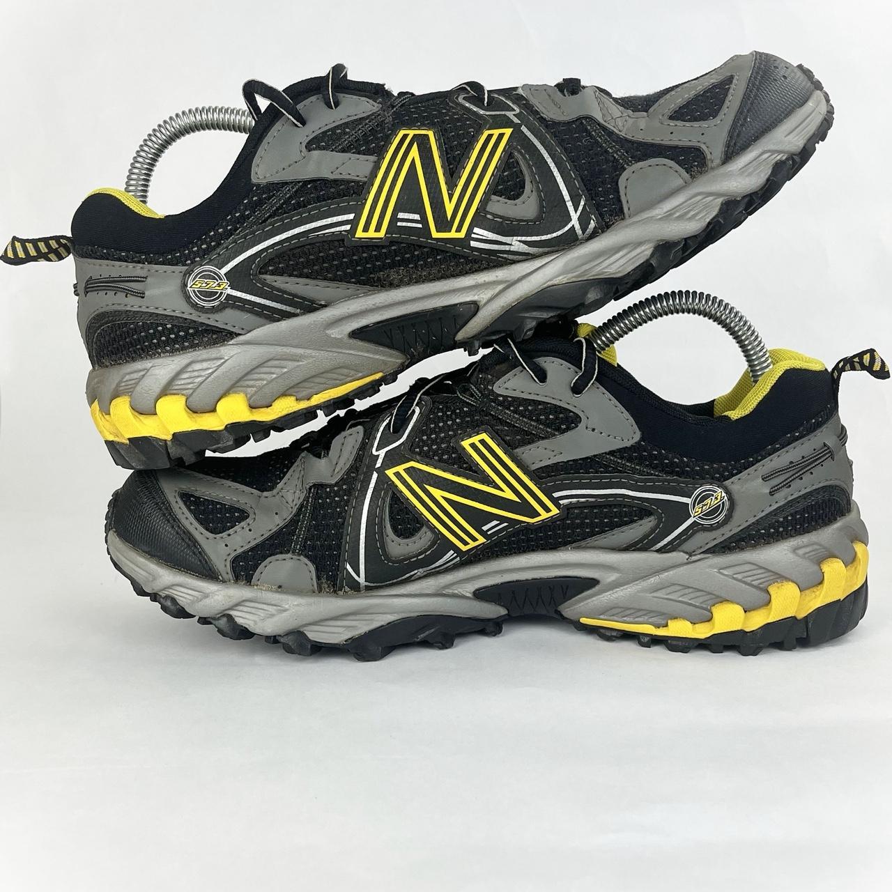 New Balance 573 black/yellow UK 9