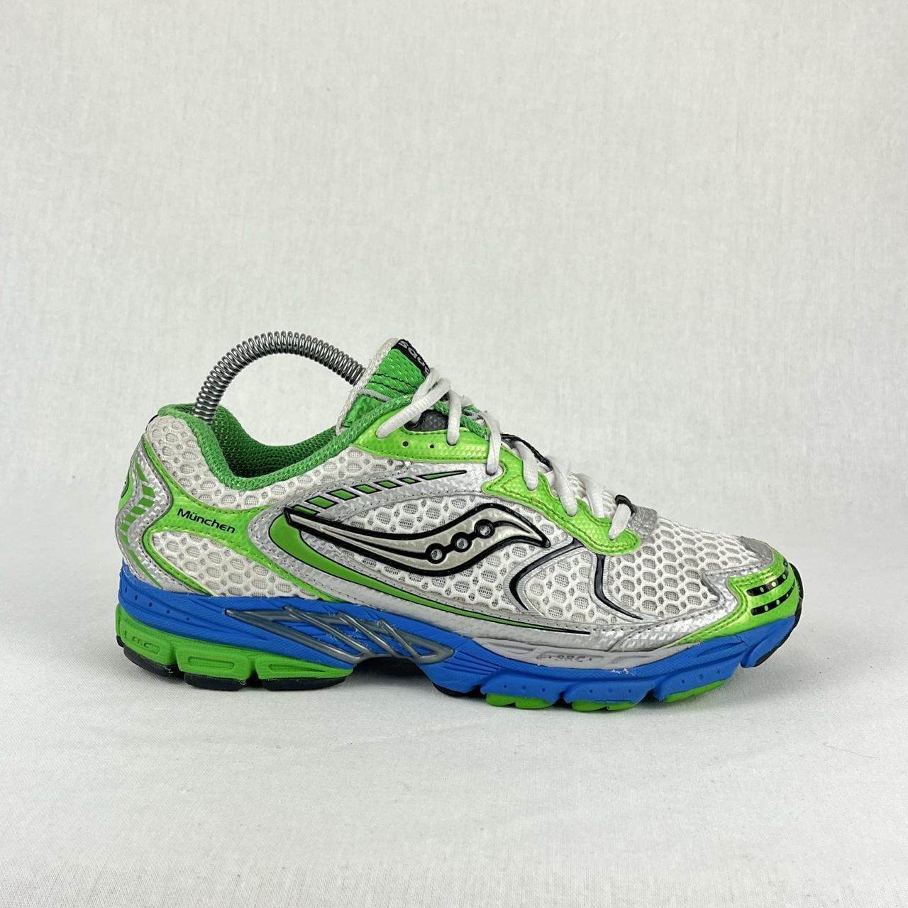 Saucony Progrid München white/green/blue