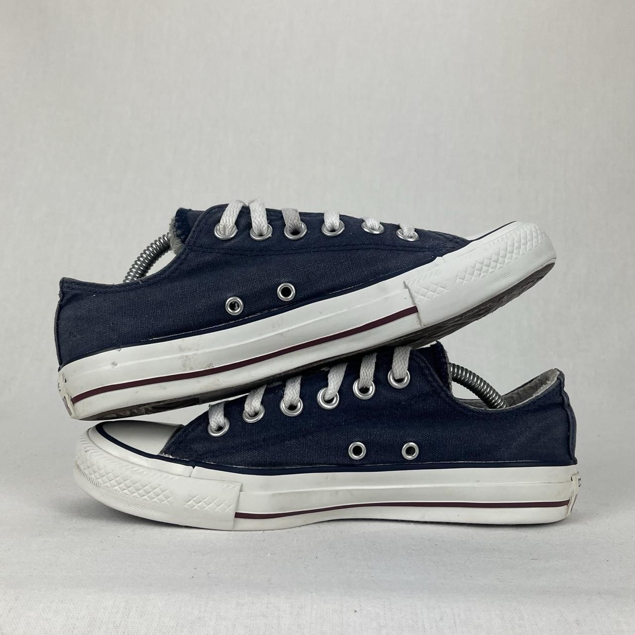 Converse All Star Low Double-Tongue navy/white