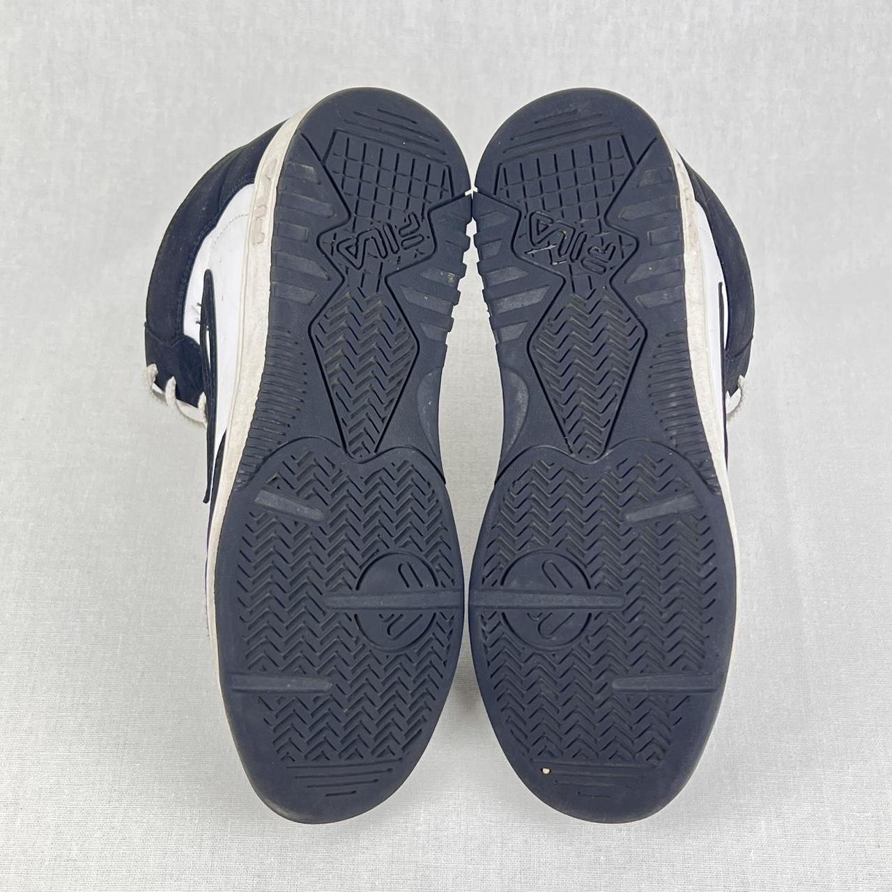 Fila Hightop trainers black/white