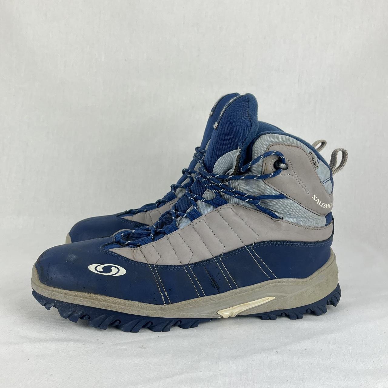 Salomon Snow Time Climadry Hiking Boots grey/blue