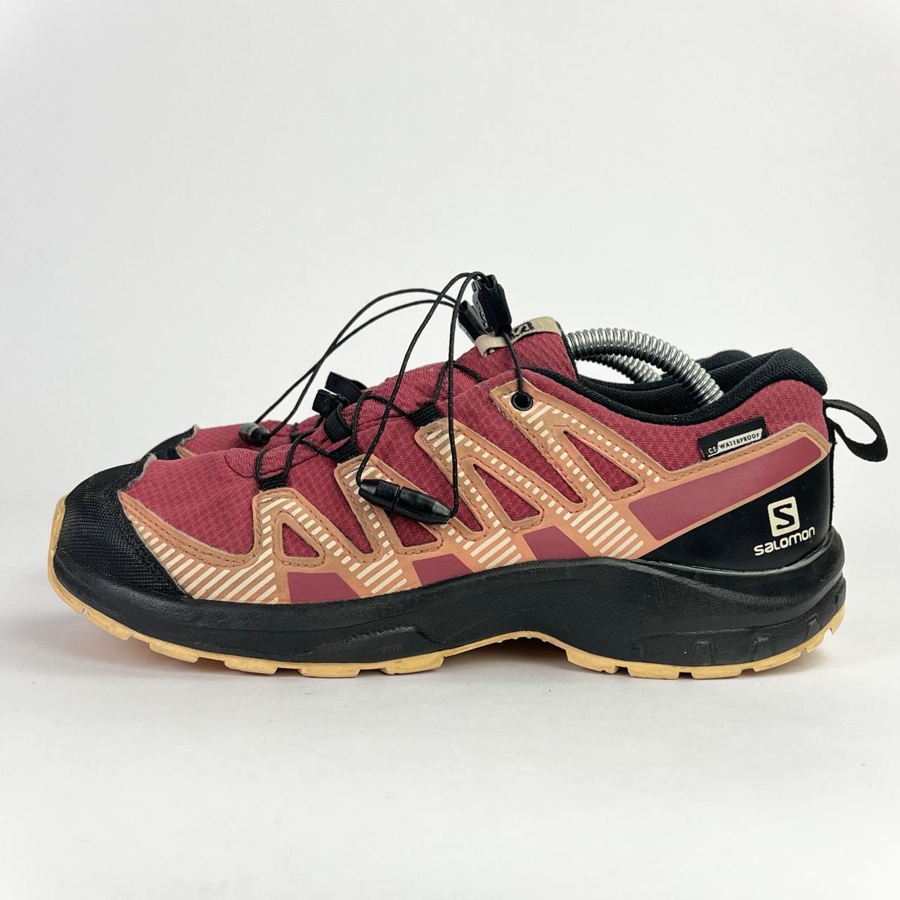 Salomon XA Pro Waterproof pink/black UK 4