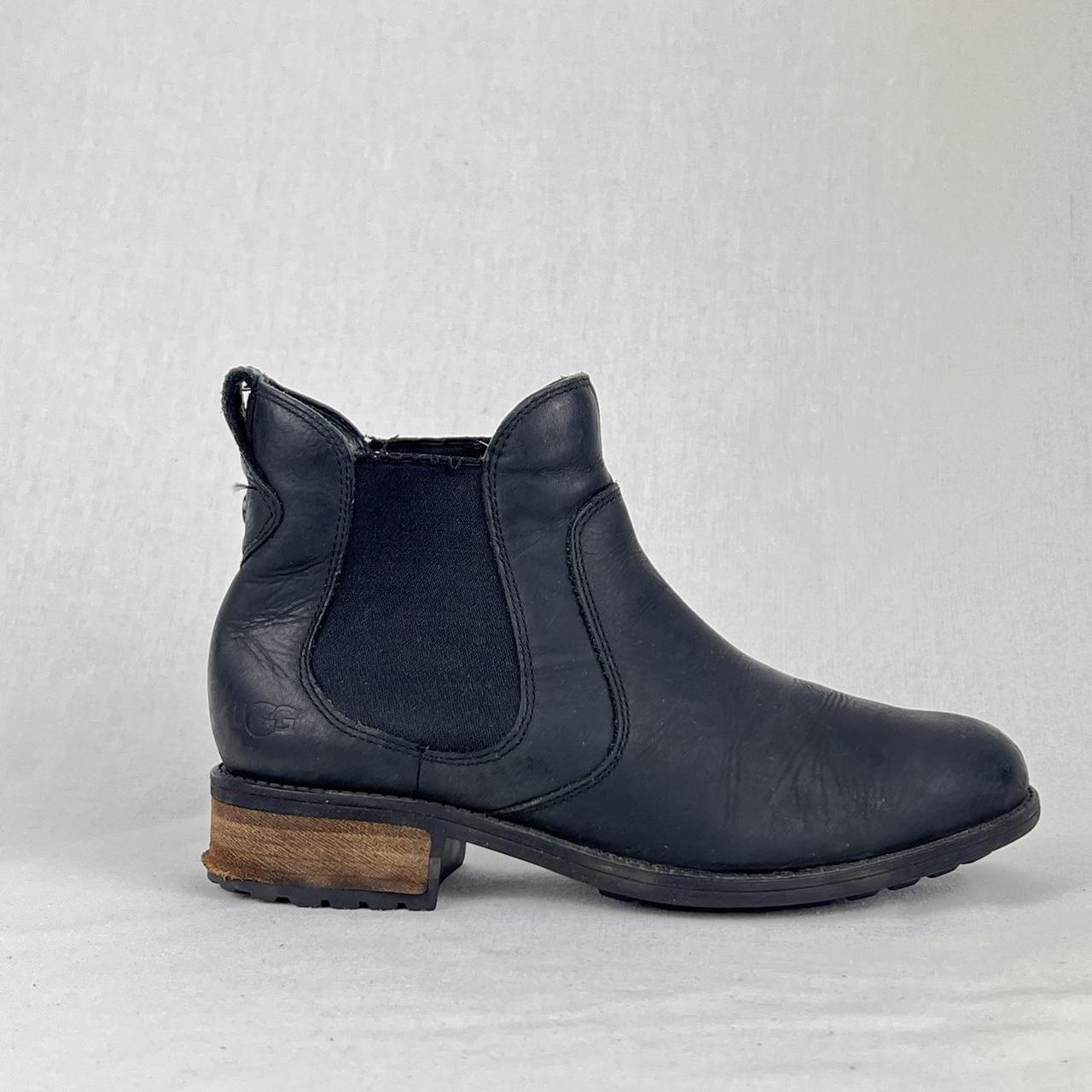 UGG Leather Chelsea boots black/brown