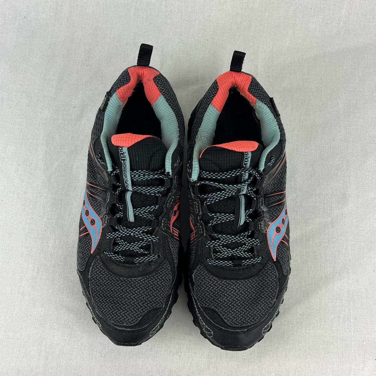 Saucony Grid Excursion TR10 GTX black/coral/blue