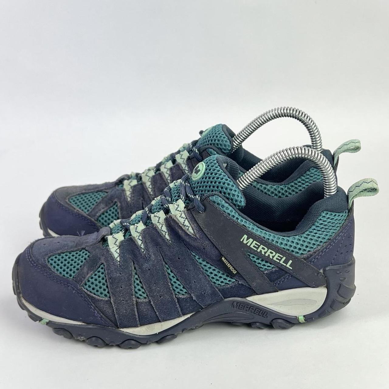 Merrell Alverstone Low Waterproof blue/white UK 5