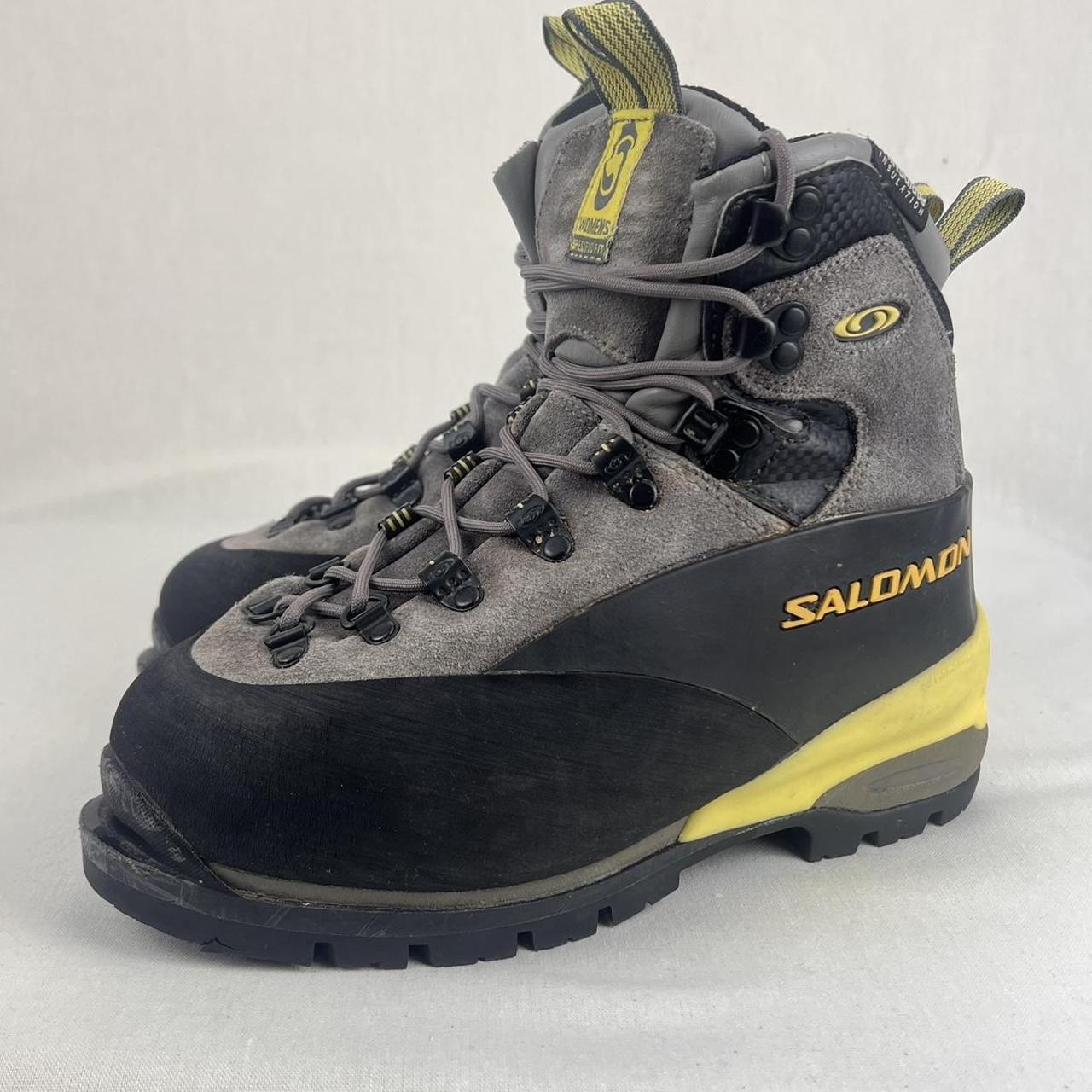 Salomon Hiking Snowboots Thinsulate grey/black/yellow