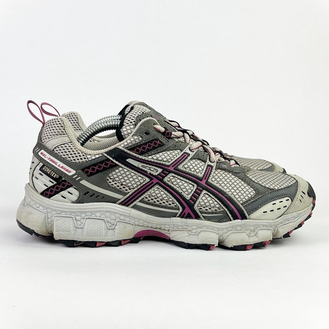 Asics Gel-Trail Lahar GTX Gore-Tex grey/pink UK 5