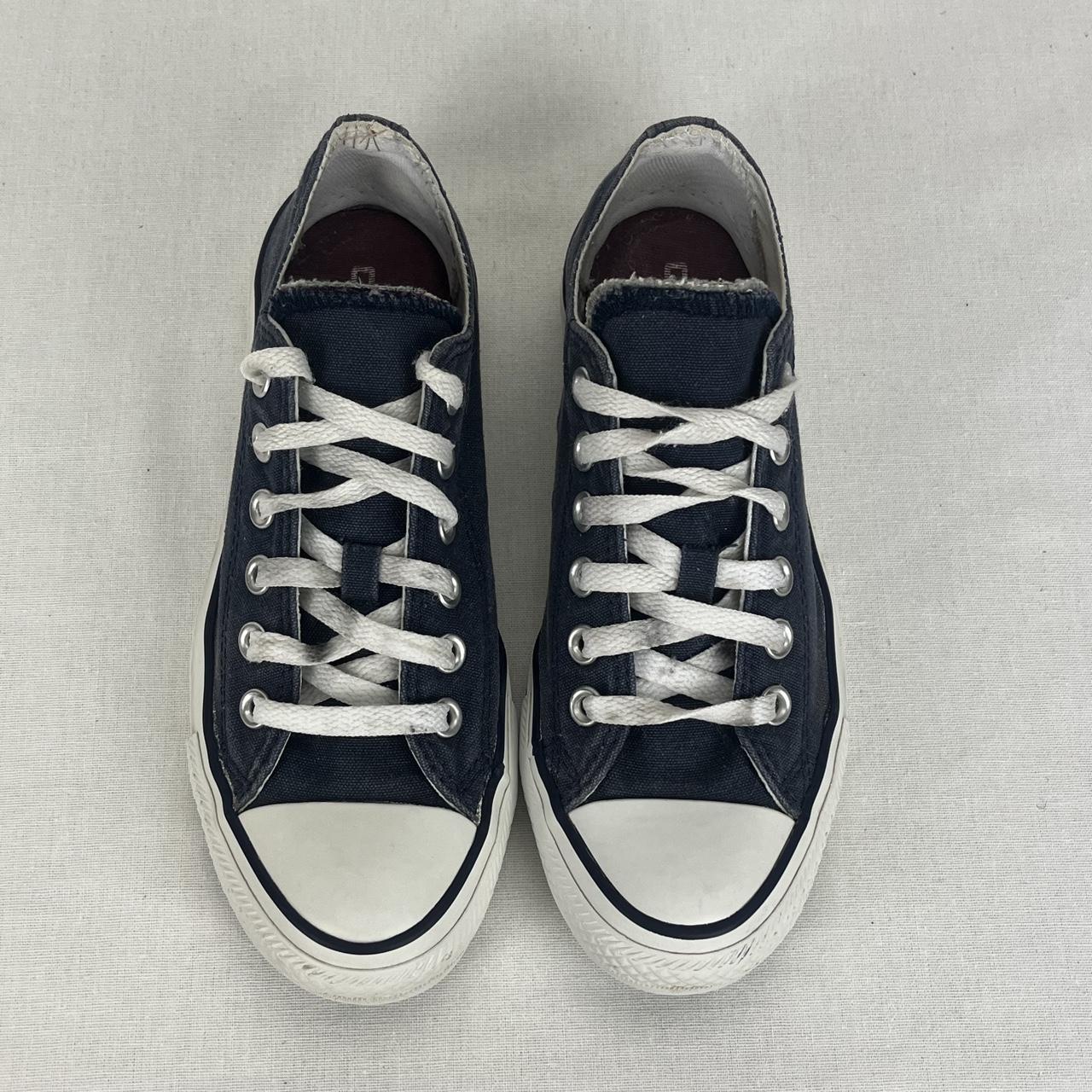Converse All Star Low Double-Tongue navy/white