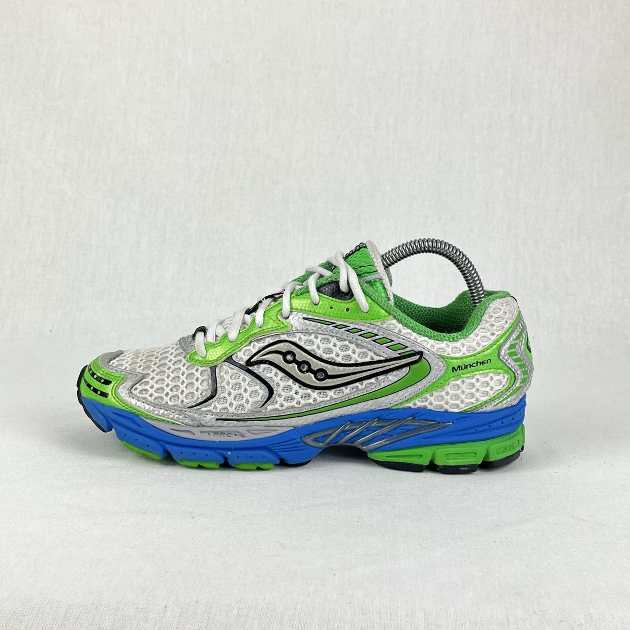 Saucony Progrid München white/green/blue