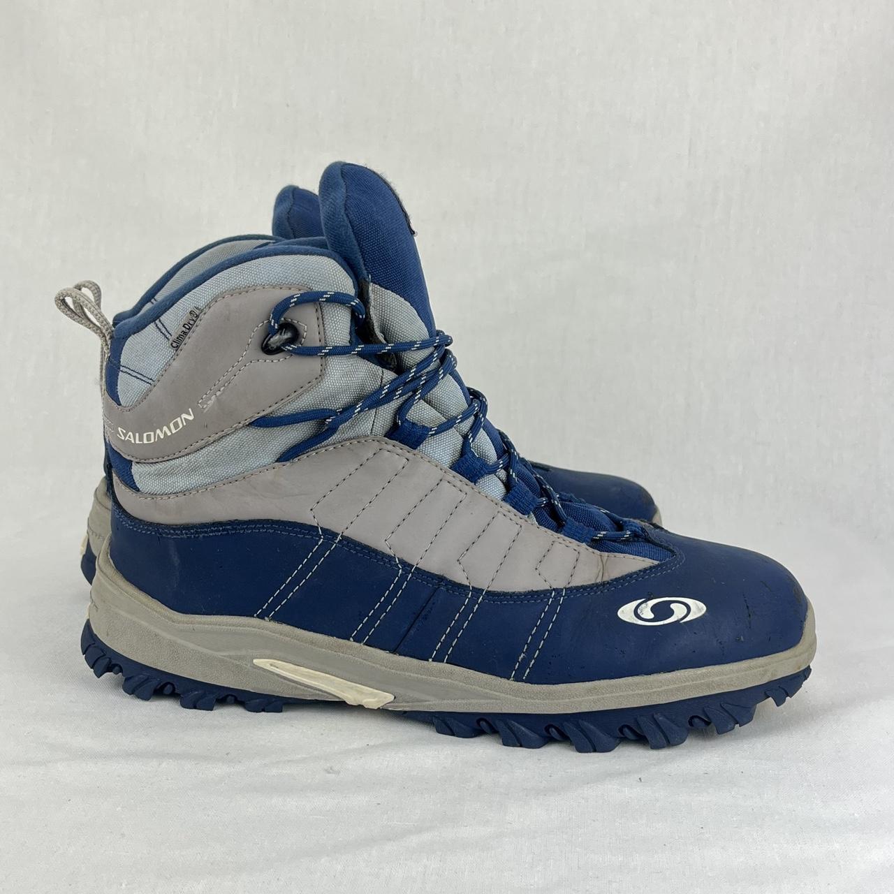 Salomon Snow Time Climadry Hiking Boots grey/blue