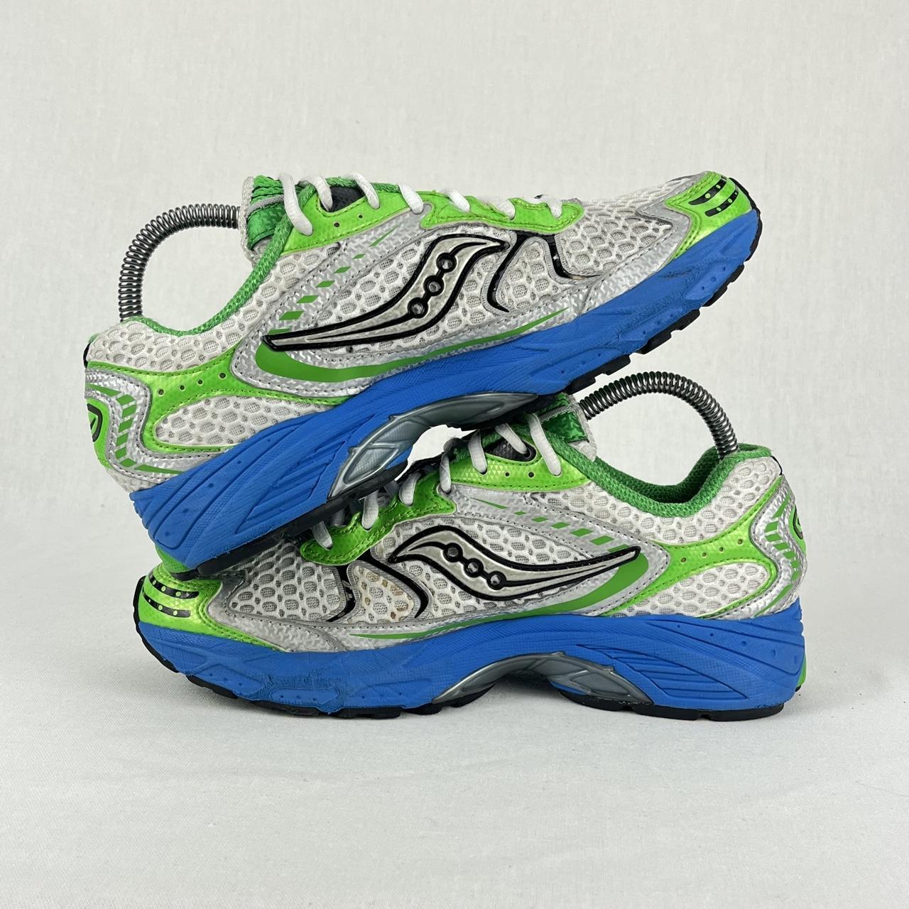 Saucony Progrid München white/green/blue