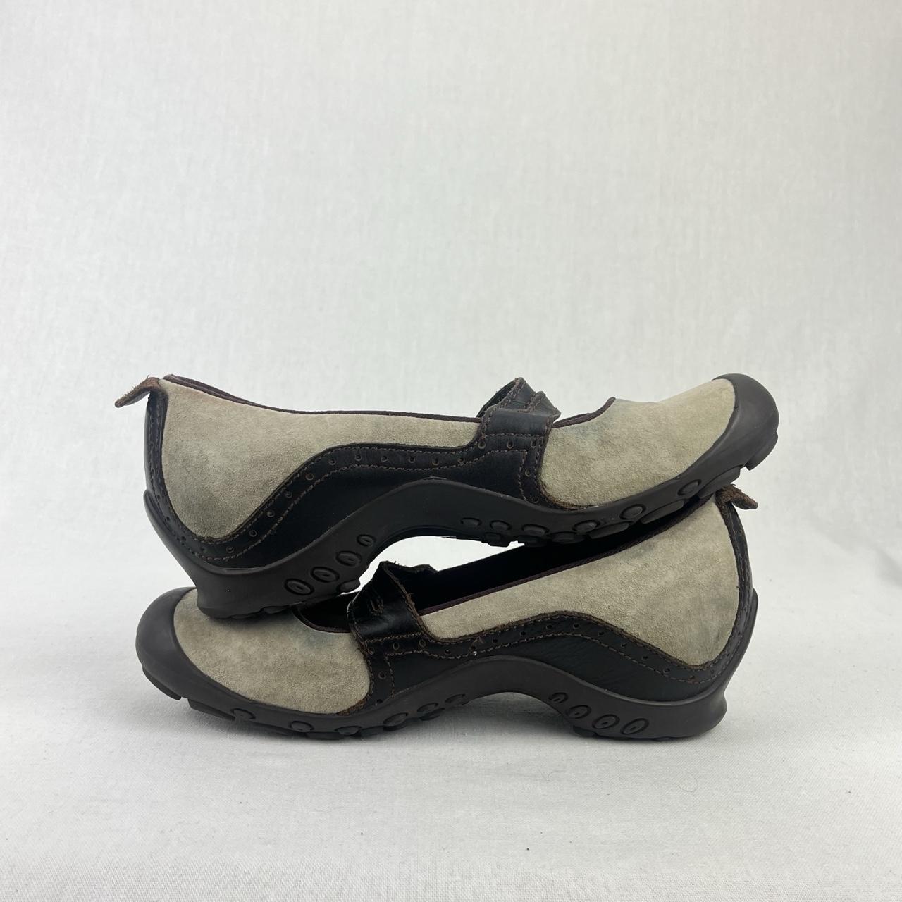 Merrell Plaza Bandeau “Dark Taupe” leather suede
