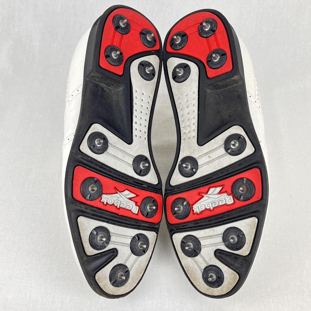 Reebok Leather Golf Brogues White