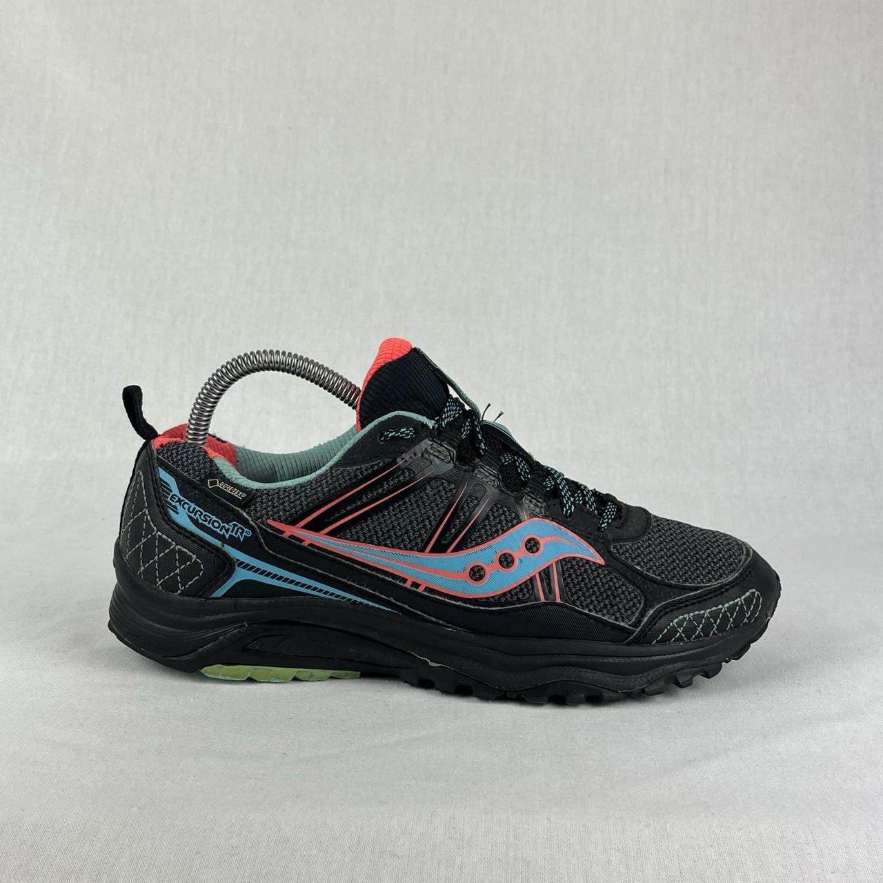 Saucony Grid Excursion TR10 GTX black/coral/blue