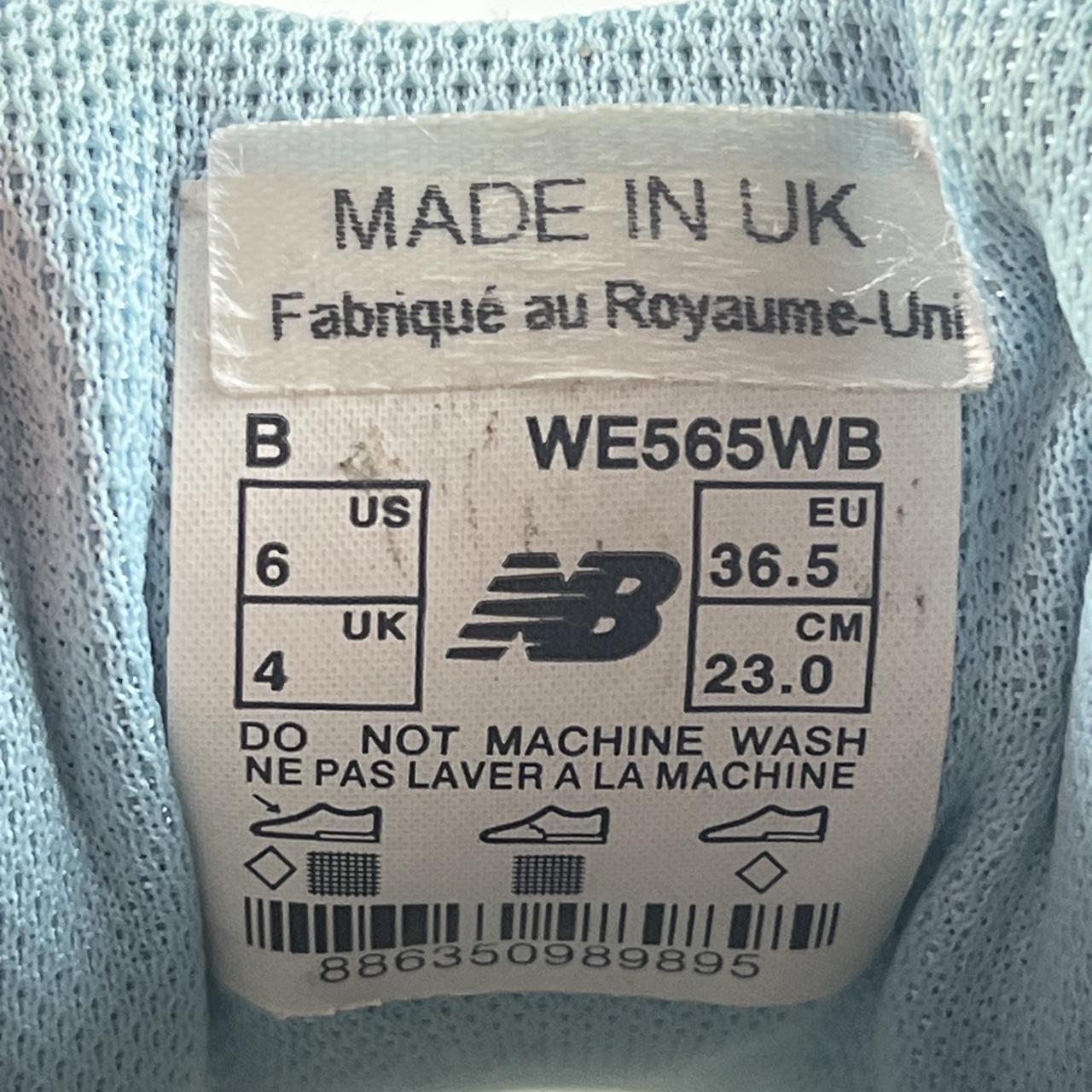 New Balance 565 white/blue