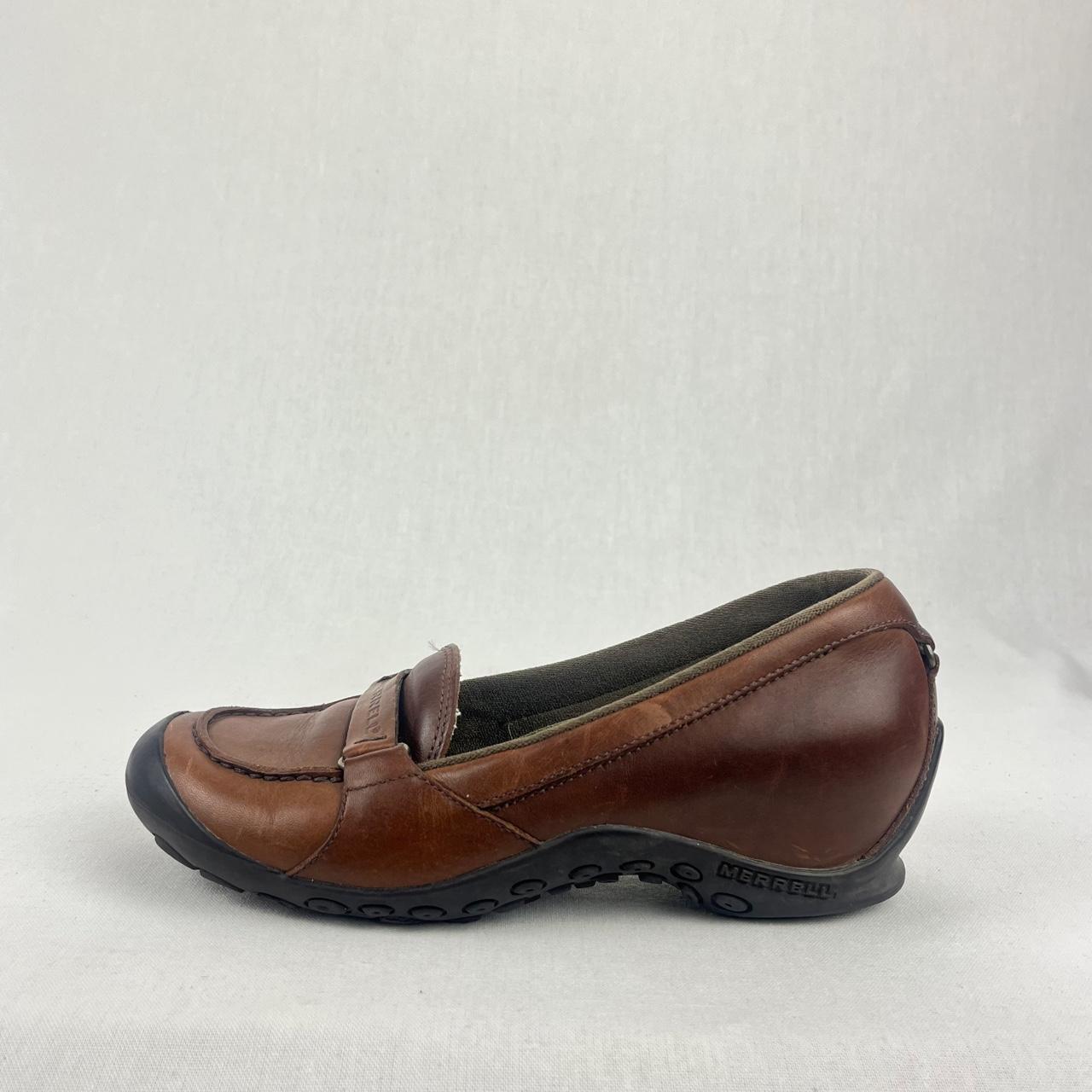 Merrell Plaza Keeper Saddle brown leather