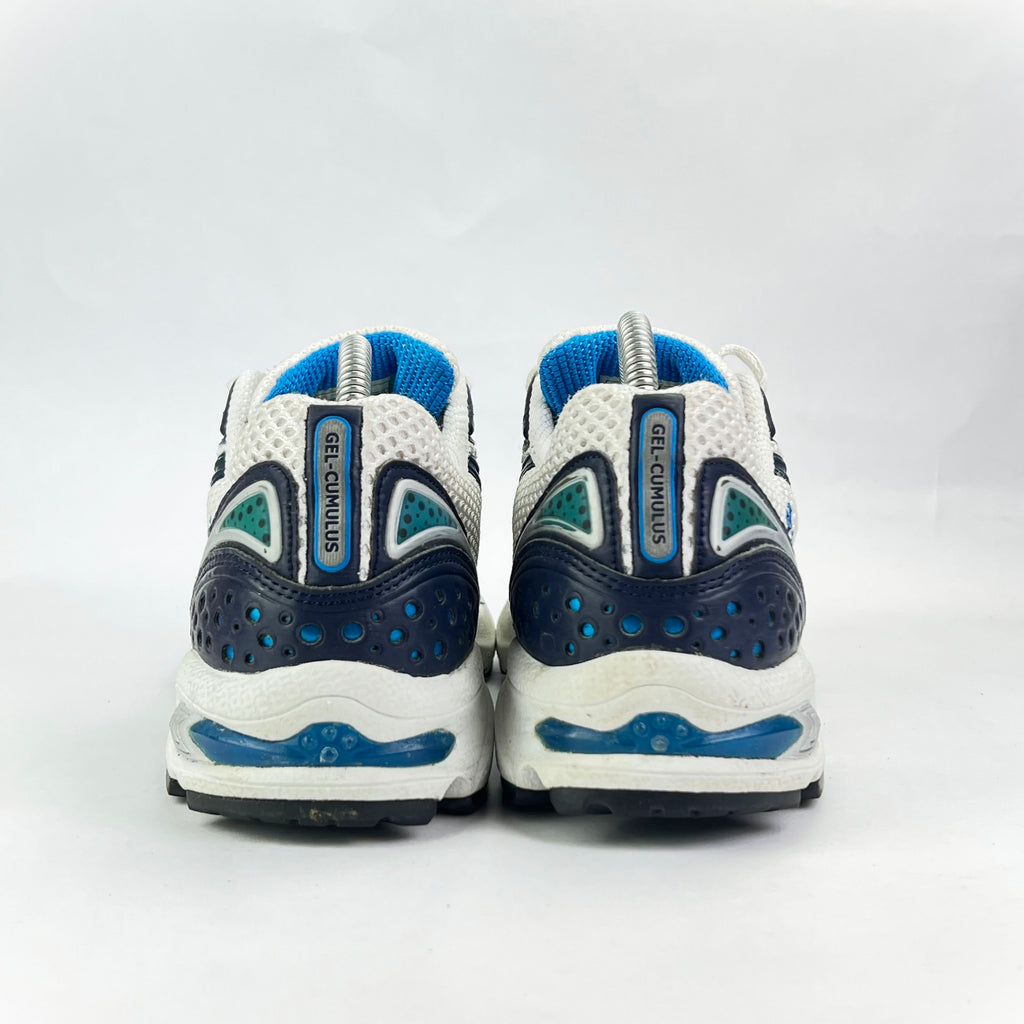 Asics Gel-Cumulus white/blue UK 7