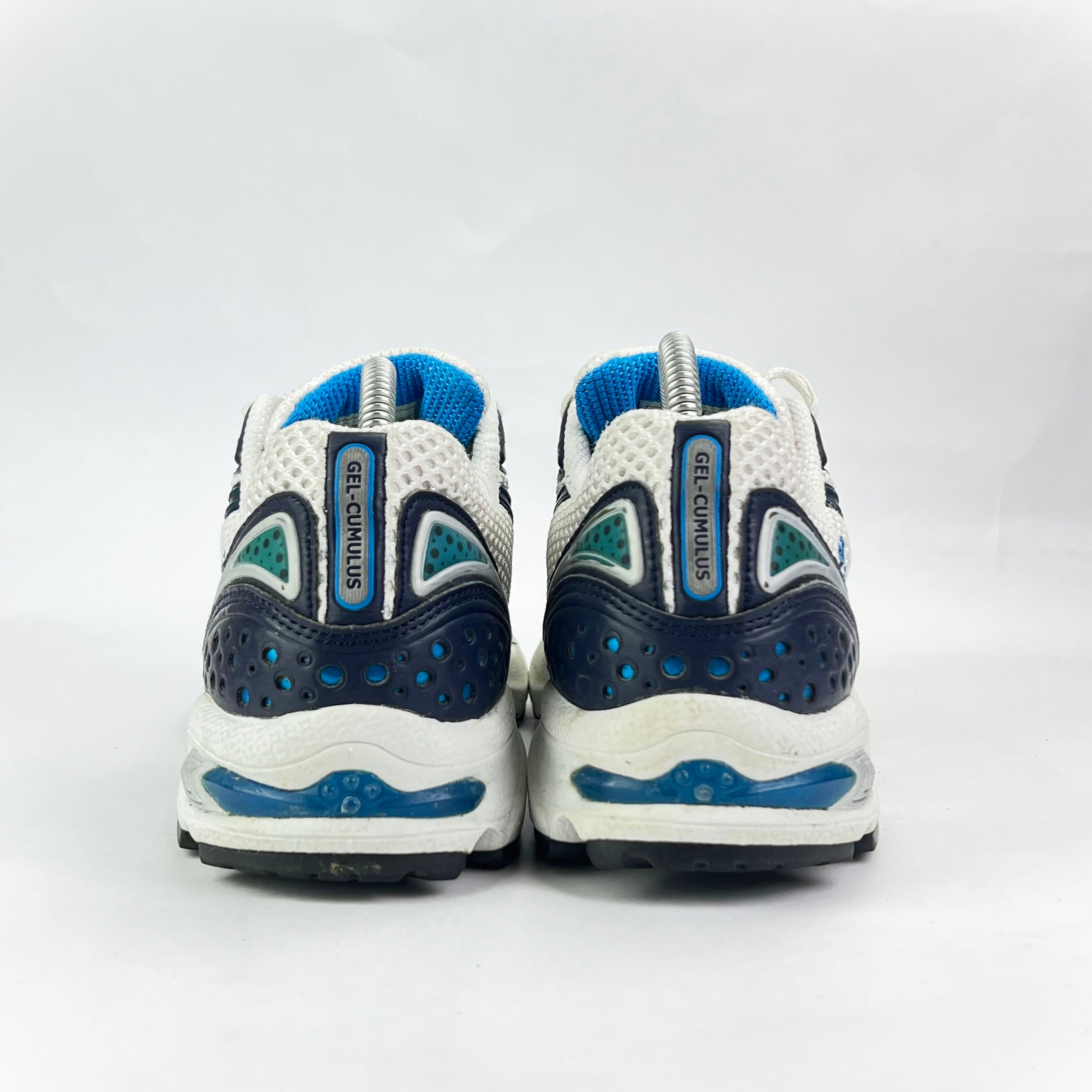 Asics Gel-Cumulus white/blue UK 7