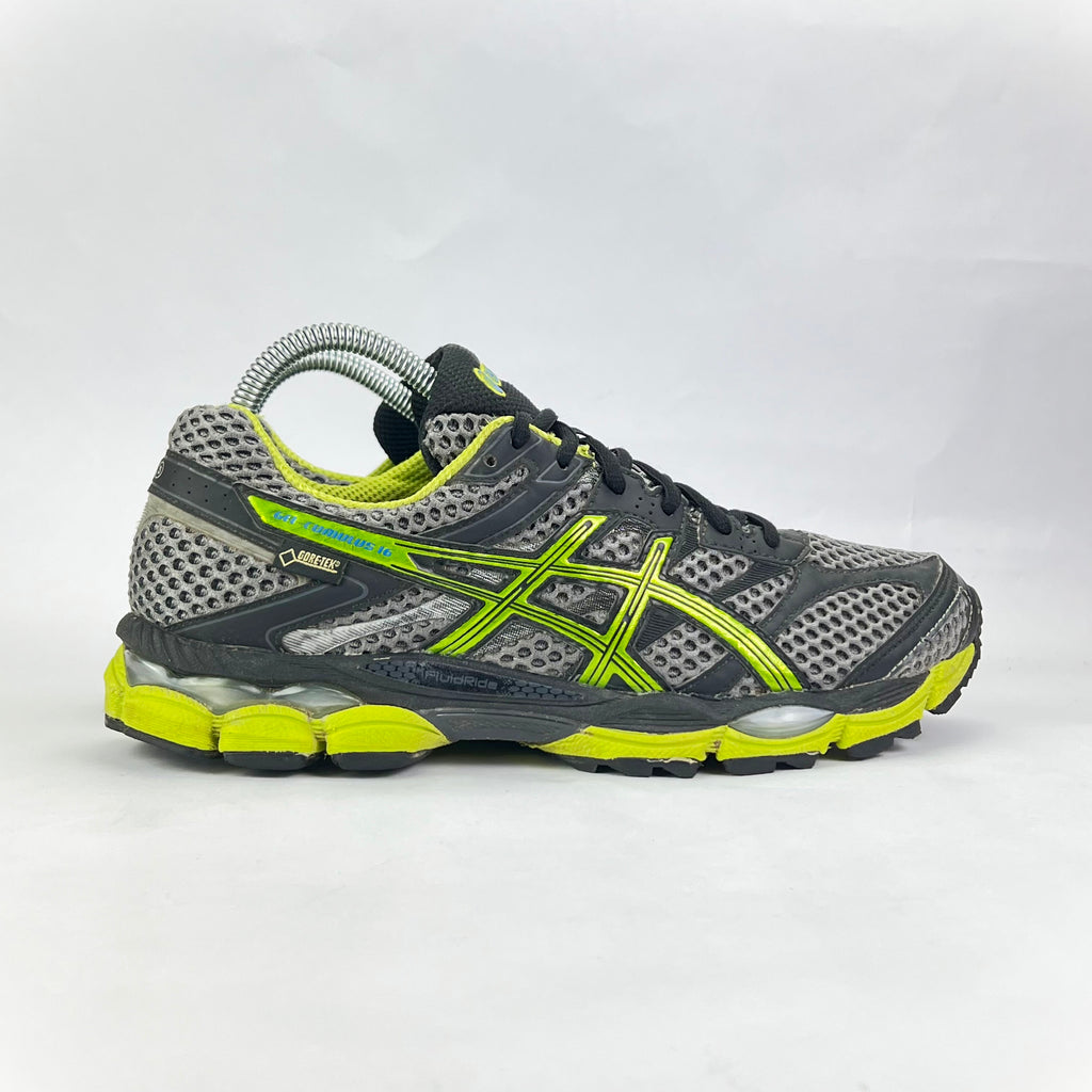 Asics Gel-Cumulus 16 GTX Gore-Tex black/green UK 7