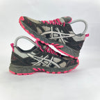Asics Gel-Trail Lahar 5 GTX Gore-Tex grey/pink UK 4