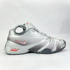 Rare Nike Air Retro trainers silver/red